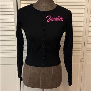 Black Hell Bunny Cardigan with Zombie Patch